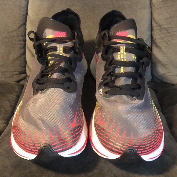 ✨SOLD✨Nike Men’s Zoom Fly SP Fast Black Red Orbit Running Shoes - Picture 3 of 9